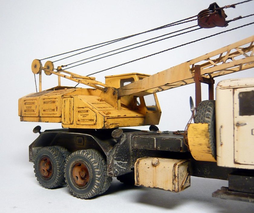 КРАЗ 257 автокран КС-4561