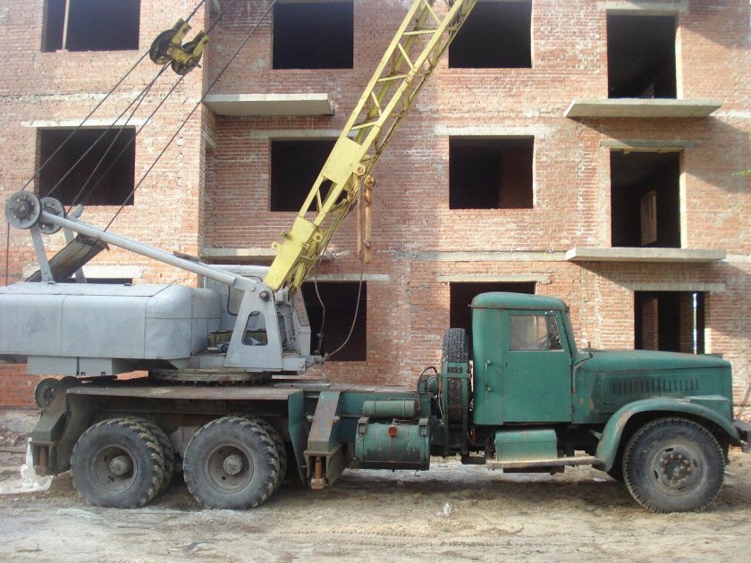 КРАЗ 250 автокран