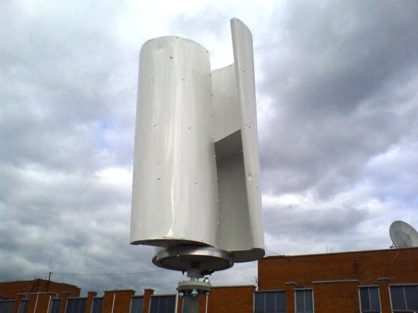 Генераторы с ротором Савониуса