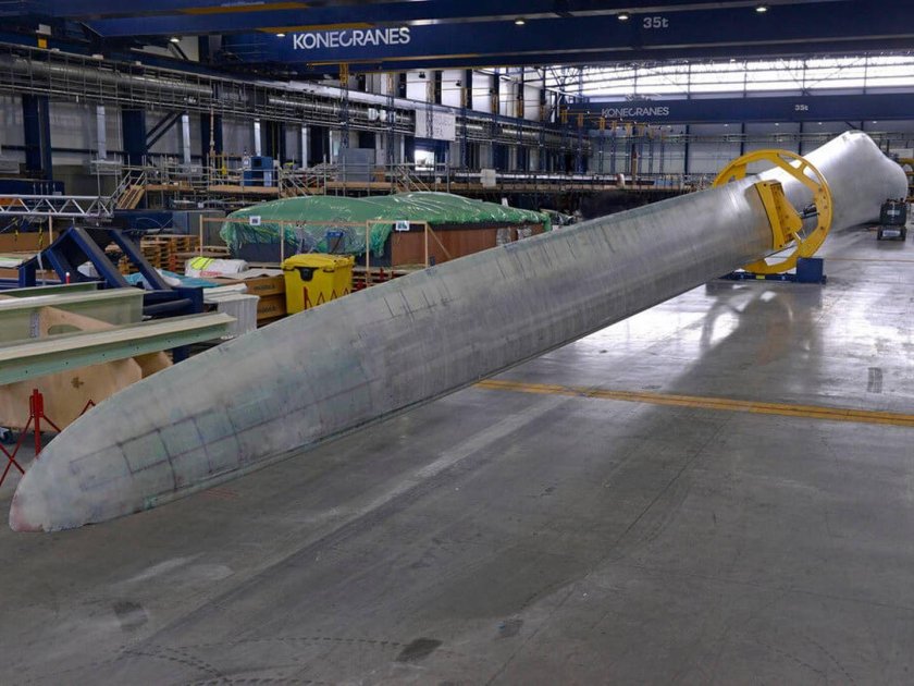 Лопасти ВЭУ Вестас