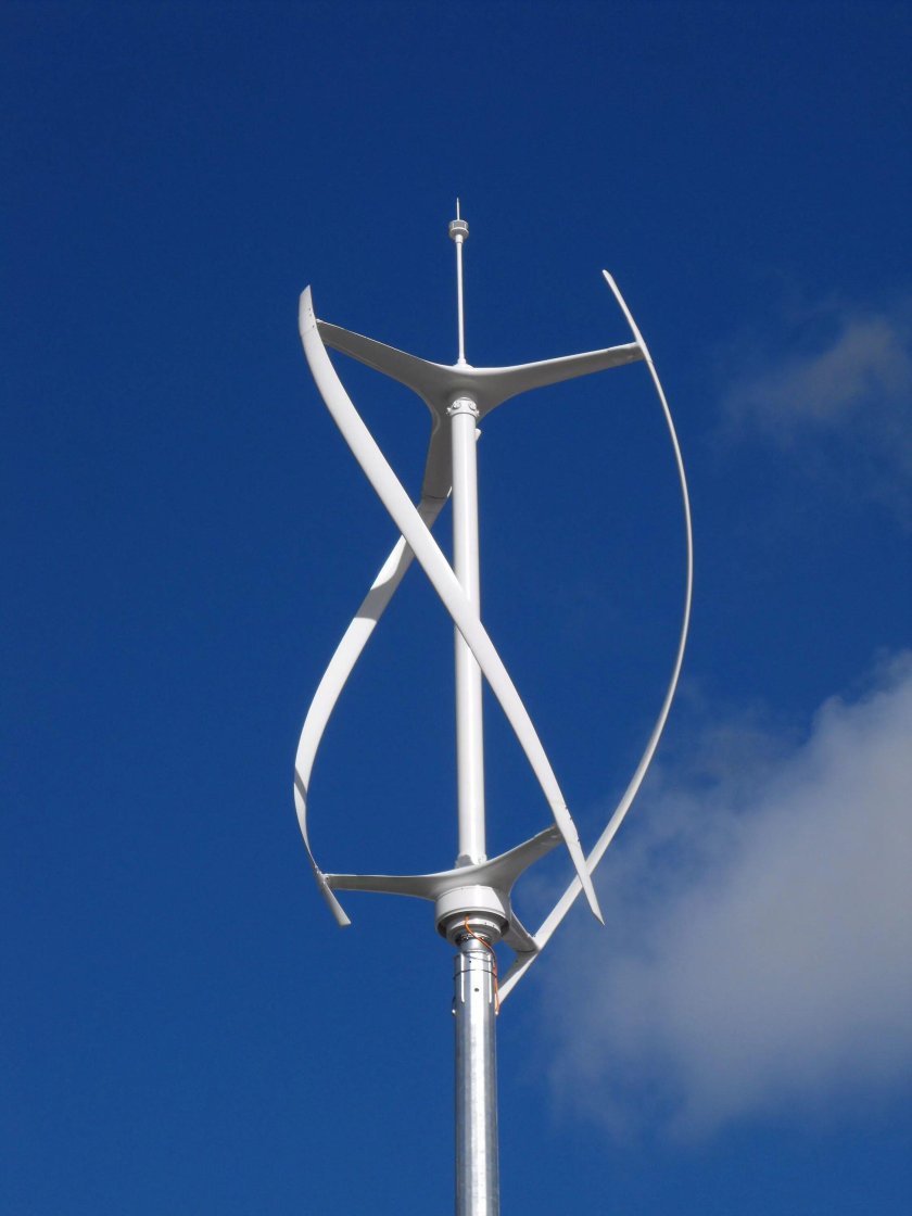 Геликоидный ротор,ротор Дарье