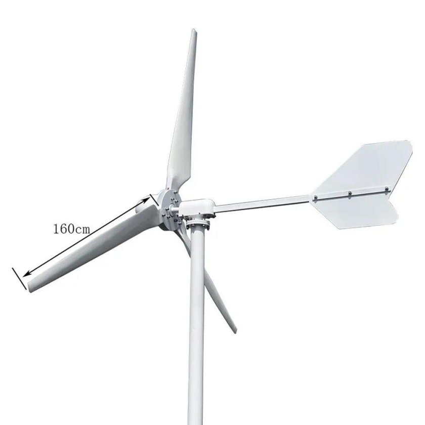 Quiet Revolution qr5 8.5KW 8500 Watt Wind Turbine 3d