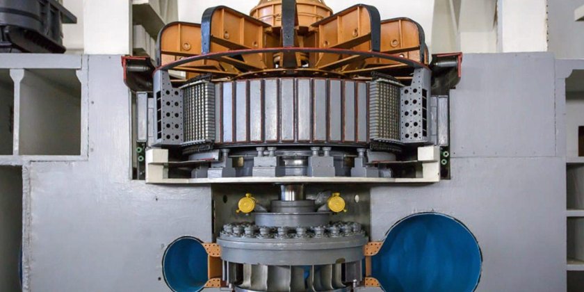 Турбина ГЭС красивое фото Россия