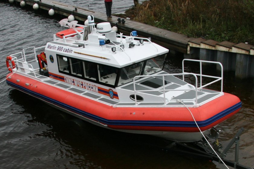 Катер риб \ марлин 900 cabin\ алюминиевый