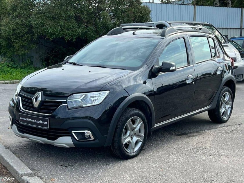 Рено сандеро степвей 2021 черный
