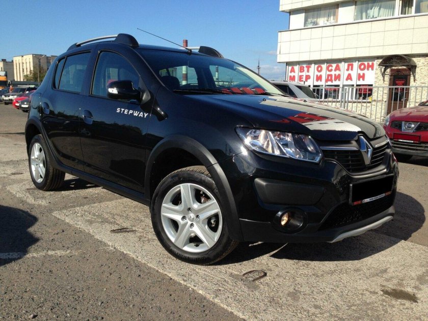 Рено Сандеро степвей черный