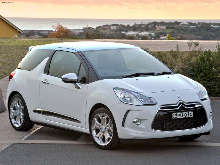 Citroen ds3 белый