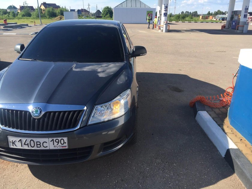 Шкода а5 тонированная