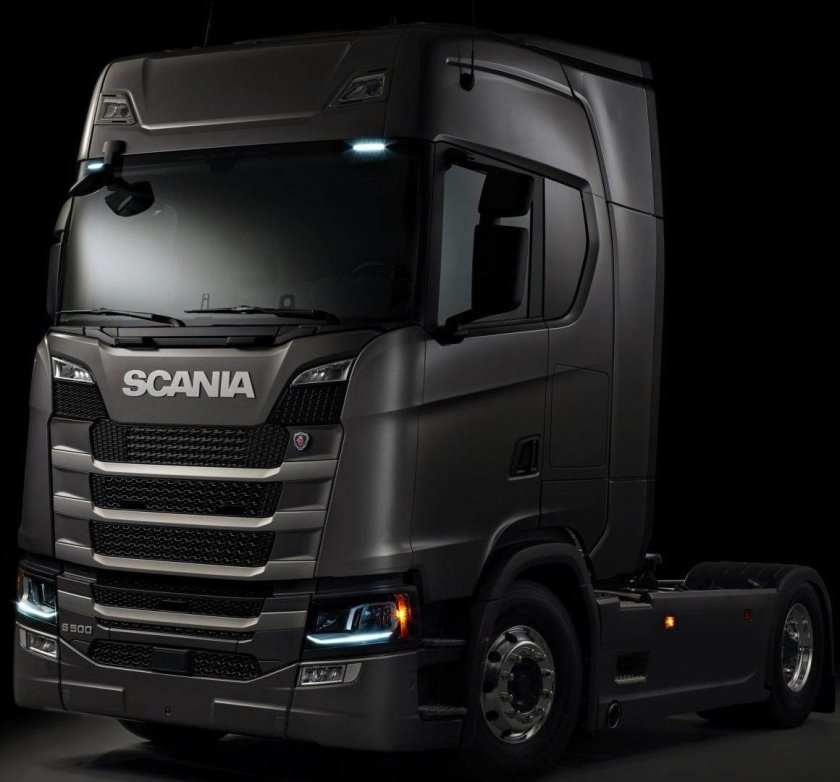 Scania r400 Black Griffin