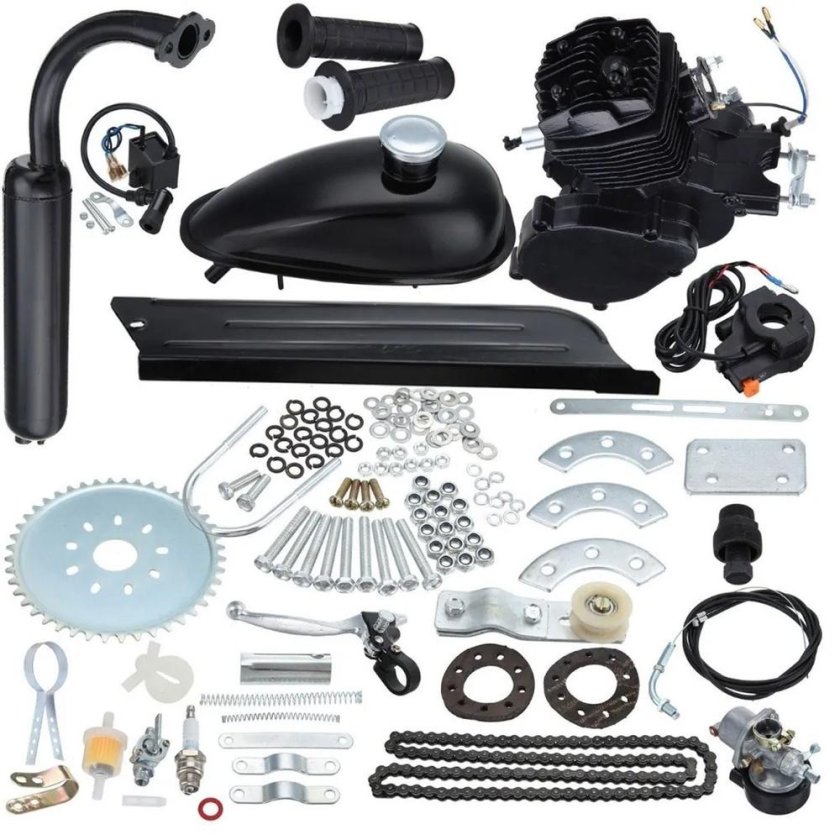 Двигатель веломотор f80