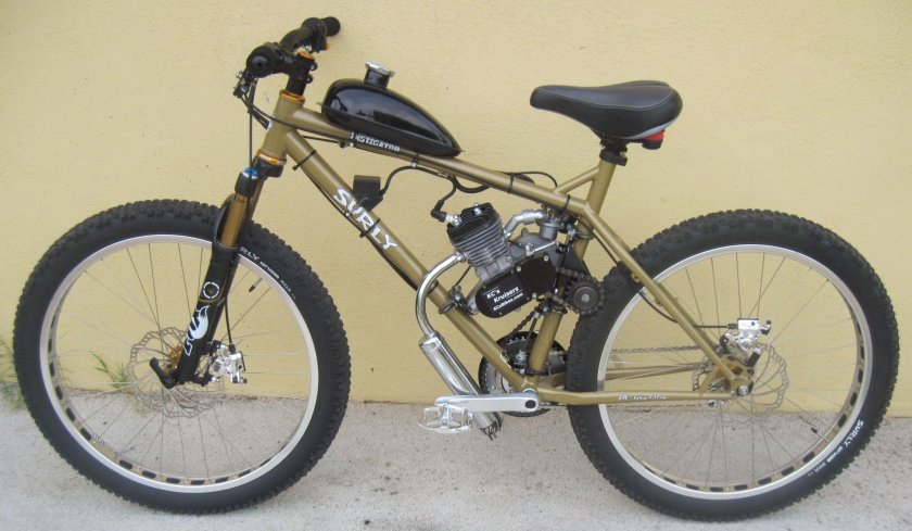 Велосипед с мотором