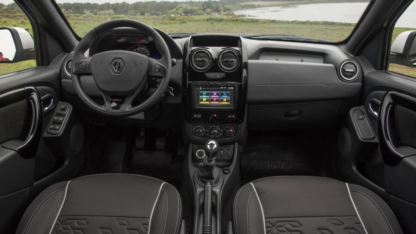 Renault duster 2017 салон