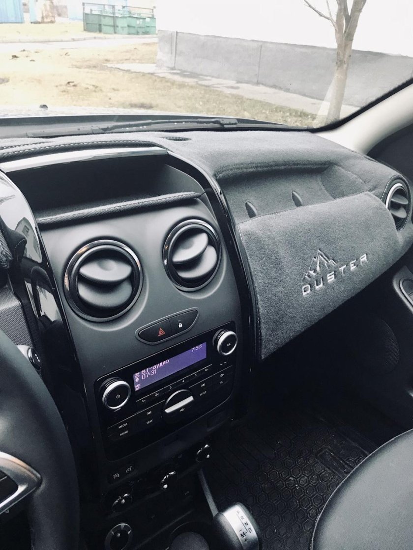 Накидка на торпеду Рено Дастер 2