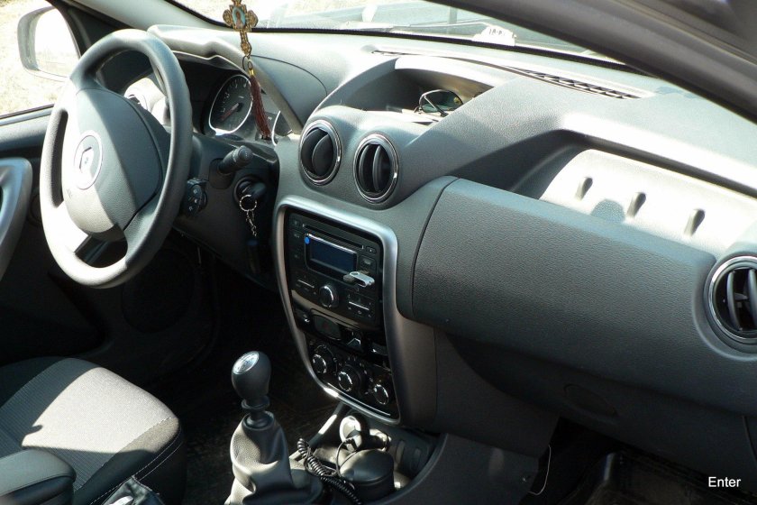 Renault Duster панель 2012