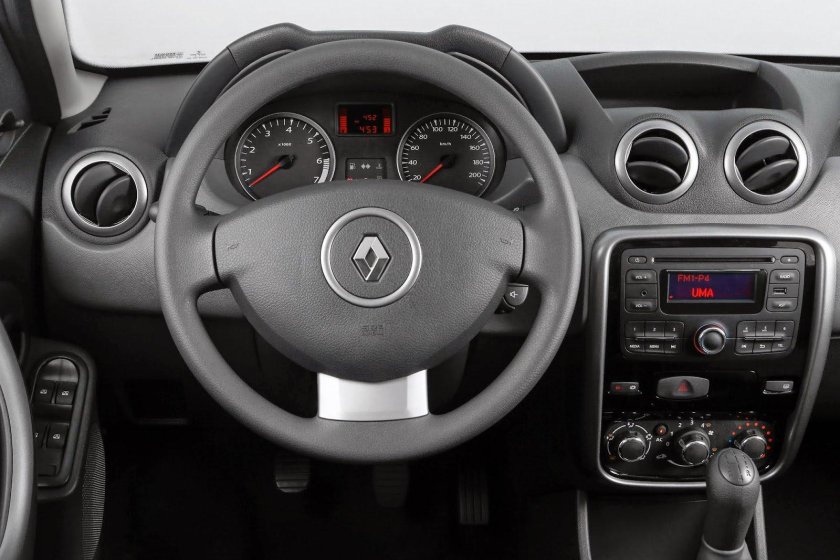Renault Duster панель 2012