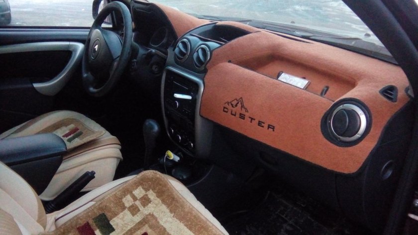 Накидка на торпеду Рено Дастер 2