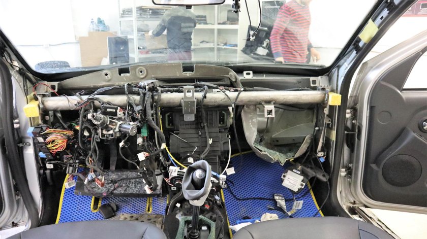 Шумоизоляция Торпедо Рено Дастер