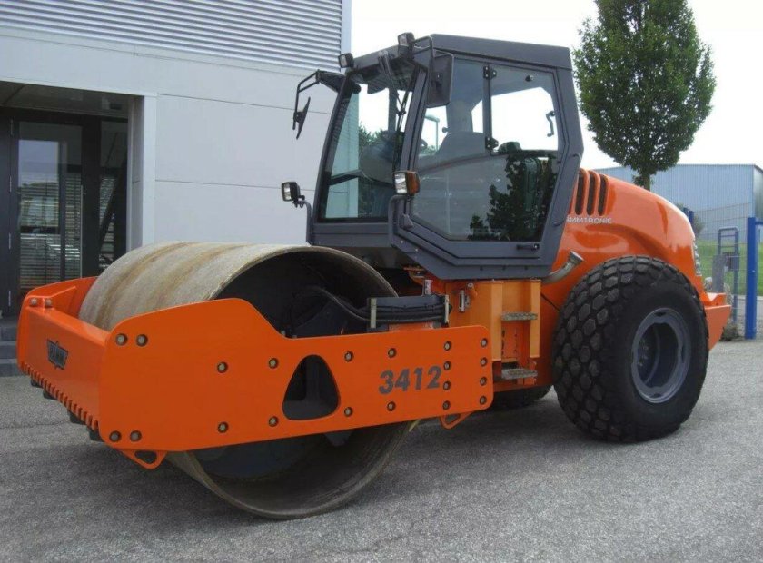 Грунтовый каток Hamm