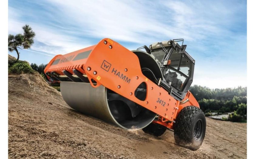 Грунтовый каток Hamm 3412