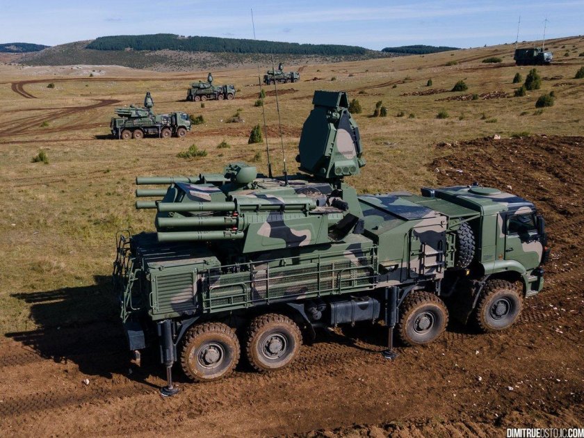 Комплекс ПВО «панцирь-с1»