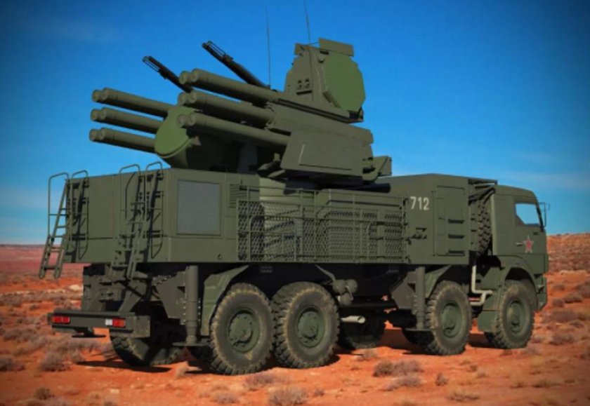 ЗРПК "панцирь-с1"