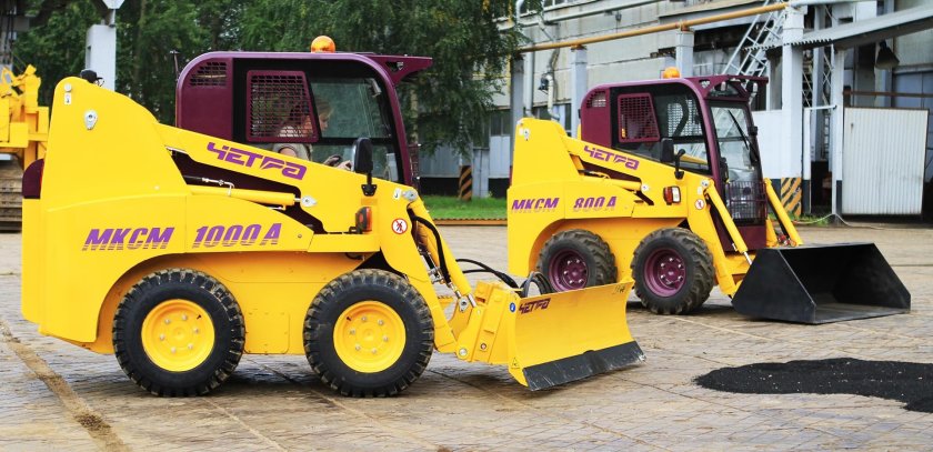 Мини погрузчик ЧЕТРА МКСМ 1000а