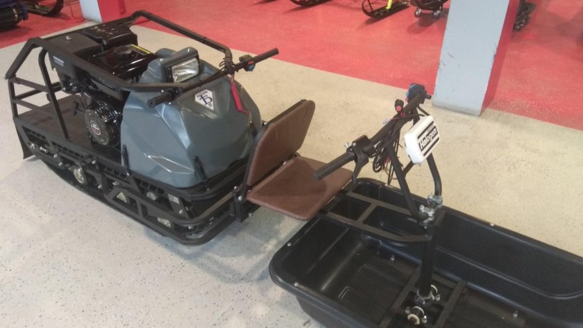 Бурлак м2 с модулем толкач