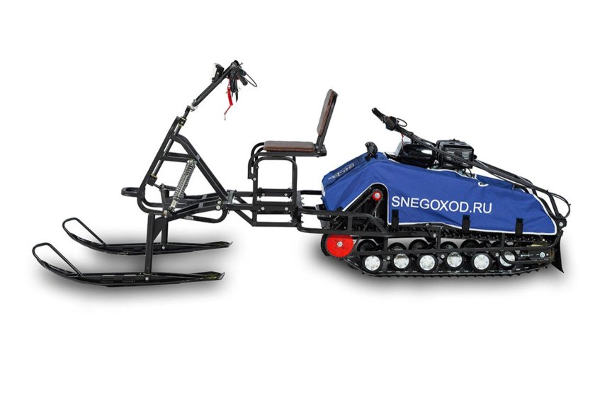 Лыжный модуль для мотобуксировщика
