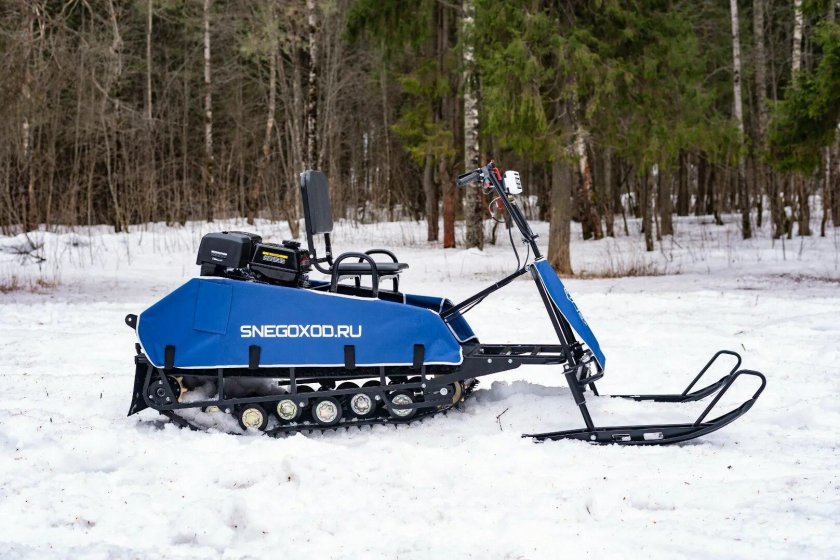 Лыжный модуль для мотобуксировщика