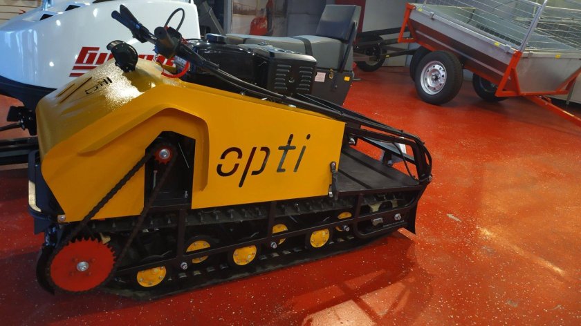 Мотобуксировщик Бурлак Опти-3 15 л.с. капот метал