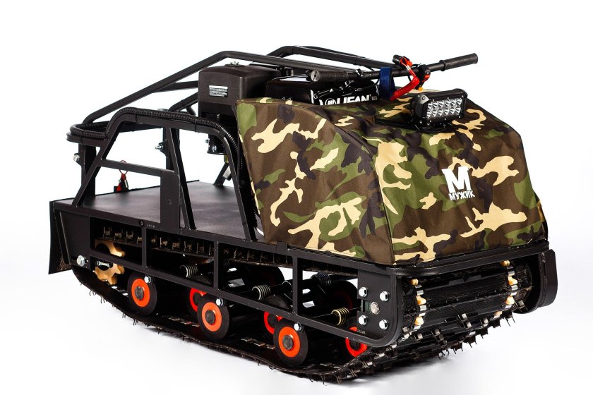 Двухгусеничный мотобуксировщик мужик м760