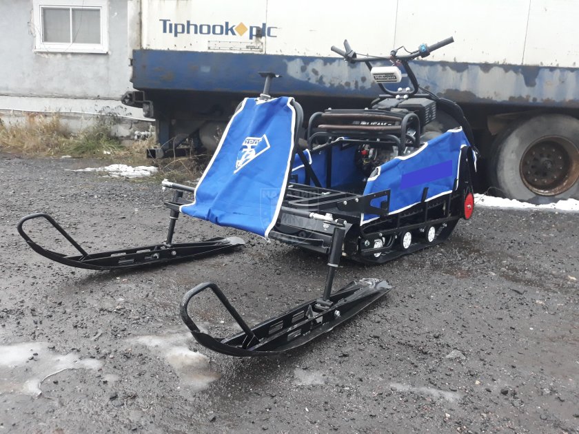 Мотобуксировщик Бурлак Опти