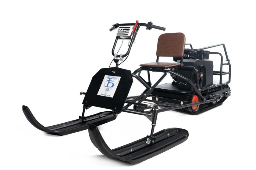 Мотособака Бурлак м 15 л.с с лыжным модулем