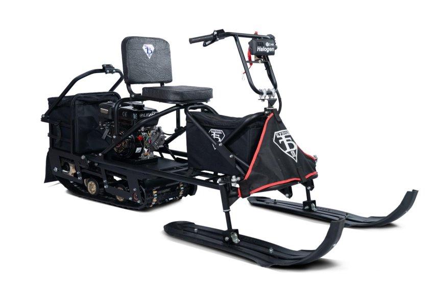 Мотобуксировщик Бурлак-м Практик 6.5 л.с.