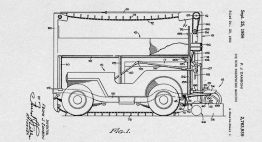 Замбони 445 габариты