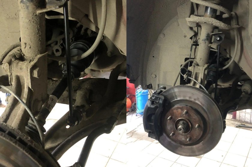 Металлическое шорканье в колесе