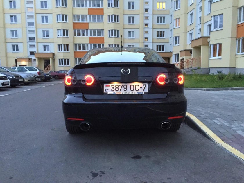 Mazda 6 gg задняя оптика