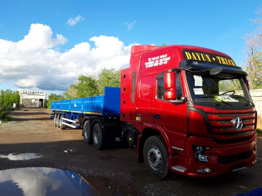 Dayun cgc4250 6x4 седельный тягач