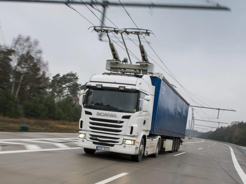 Скания электрогрузовик
