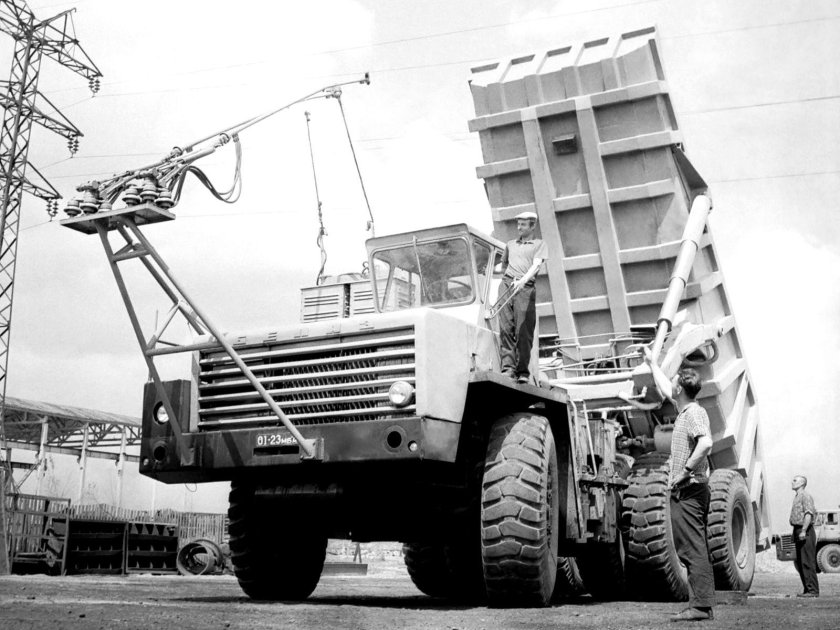 Дизель троллейвоз БЕЛАЗ