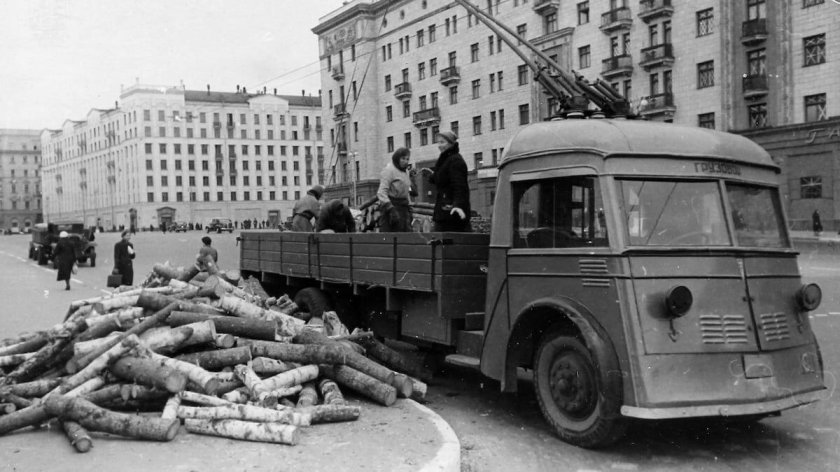 Московский троллейбус 1933 год