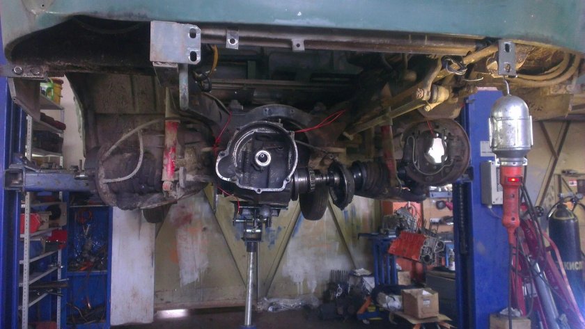 Barkas b1000 подвеска