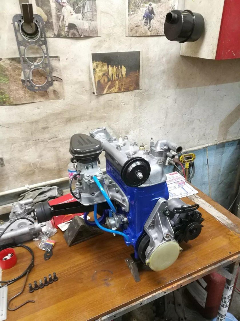 Двигатель москвич