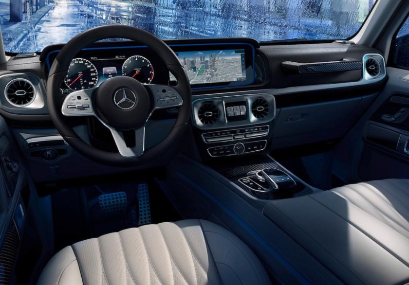 Mercedes Benz g class 2021 салон