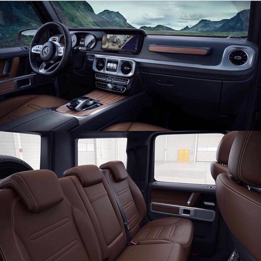 Салон Mercedes-Benz g-class g500