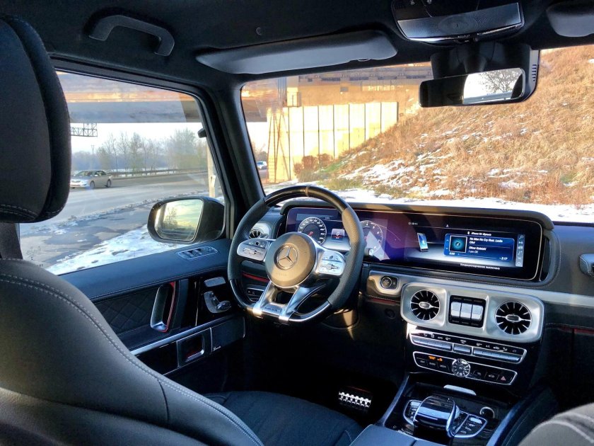 Mercedes g63 AMG салон