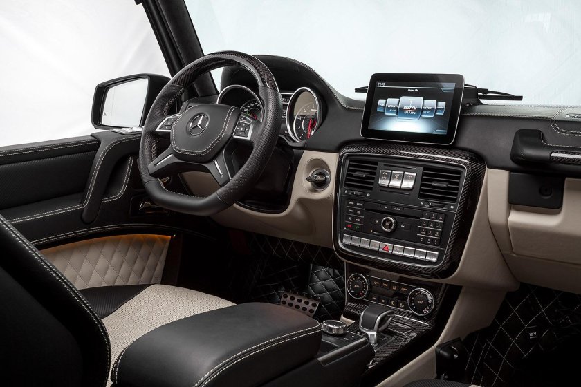 Мерседес Гелендваген 2023 салон