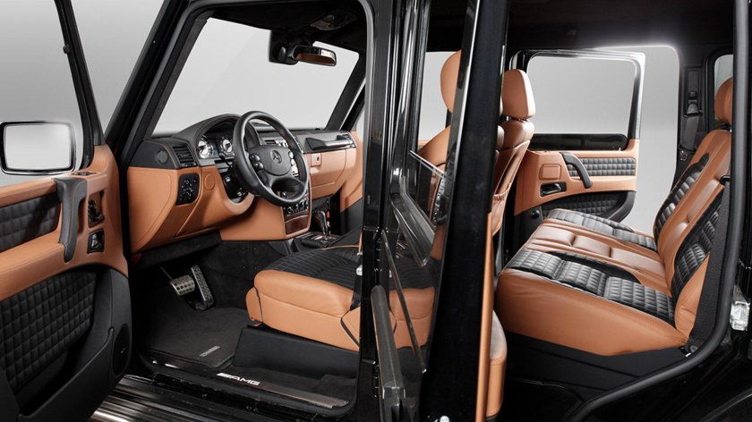 Мерседес дэнс Гелендваген салон