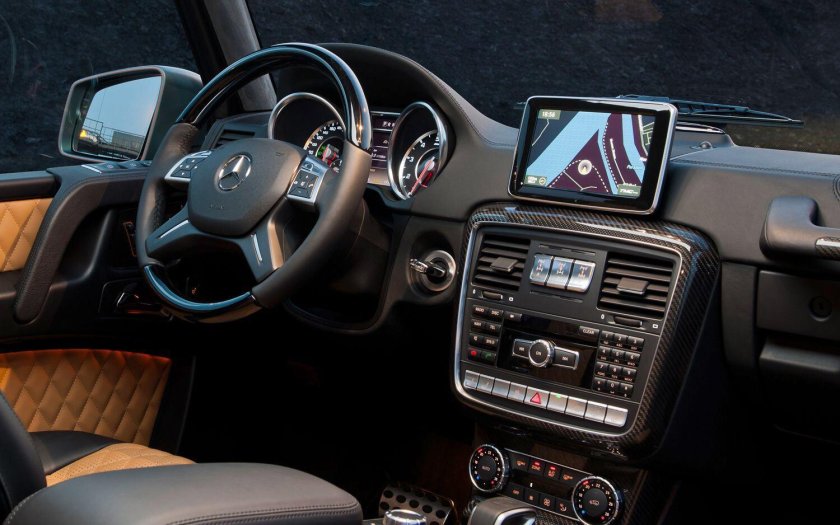 G63 AMG 2022 салон