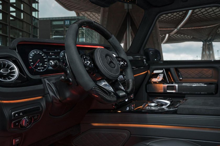 Mercedes g63 Brabus салон